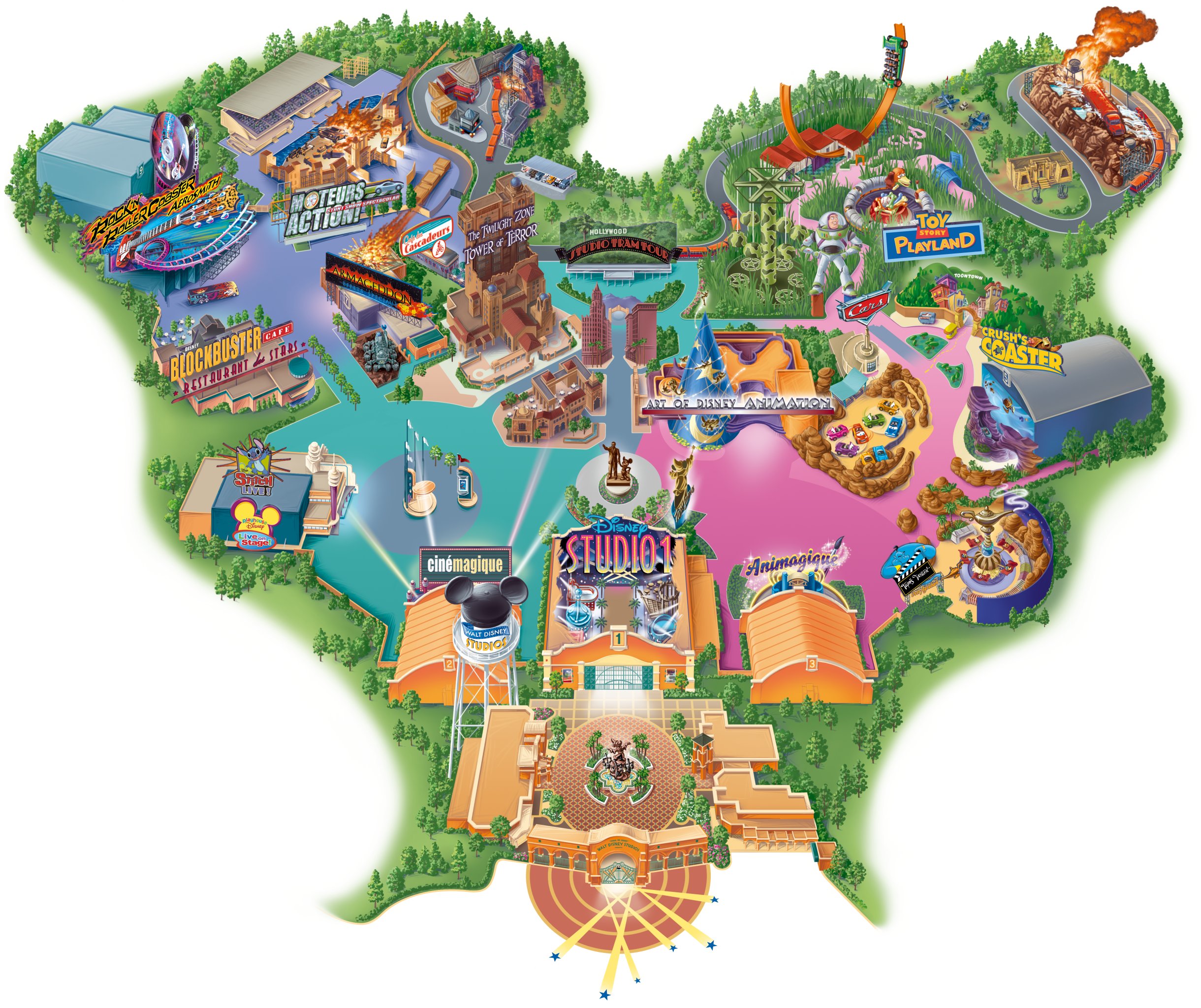 Disney Studio Entertainment Primary Activities In Geography